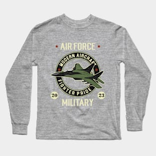 Modern Aircraft Long Sleeve T-Shirt